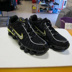 Nike Shox TL Men's 12 Black/Metallic Silver Noir/Argent Shoe's CN0151-002